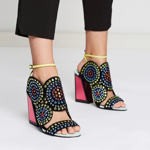 Kat Maconie Frida Multibrights Heels – Size 8 - Picture 1 of 11